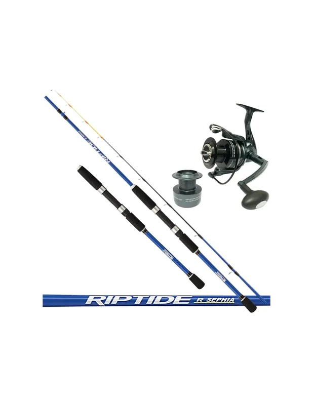 Haute Qualité Mitchell Kit Peach Sepia and Squid Rod and Reel