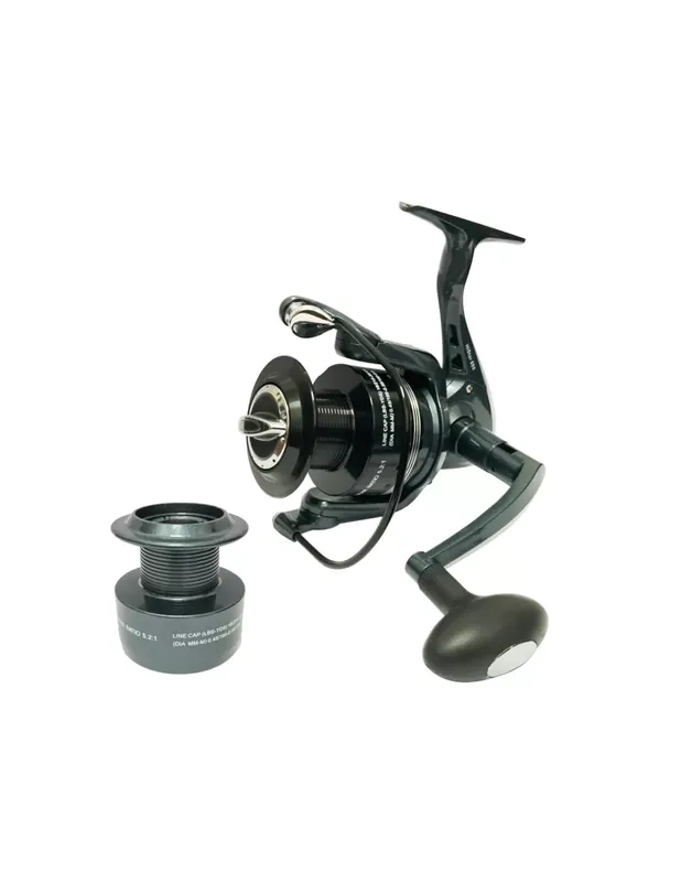 Moulinet de pêche Star Embrayage avant 6000 5 roulements Double bobine Authentique