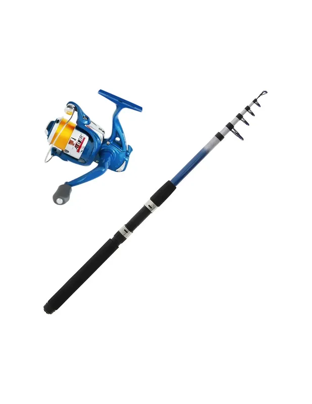 Produit De Marque Kit de pêche All Do Spinning Trout Lake Récupération Reel Rod and Wire