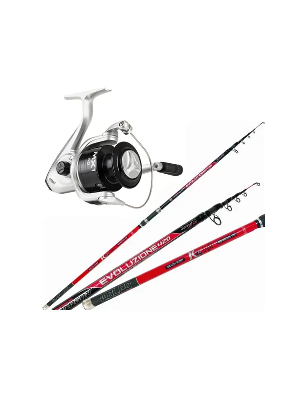 Expédition Rapide Kit Surfcasting Canne Carbone Légère Moulinet Mitchell