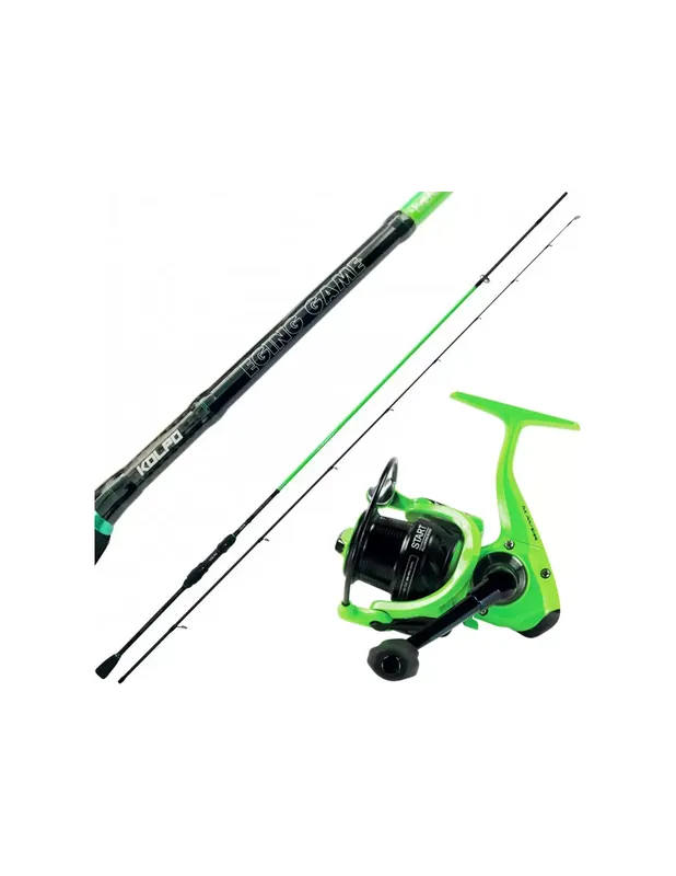 Remise Kit Pêche Sepia Carbon Rod 2.50 mt Eging Mulinello Maver