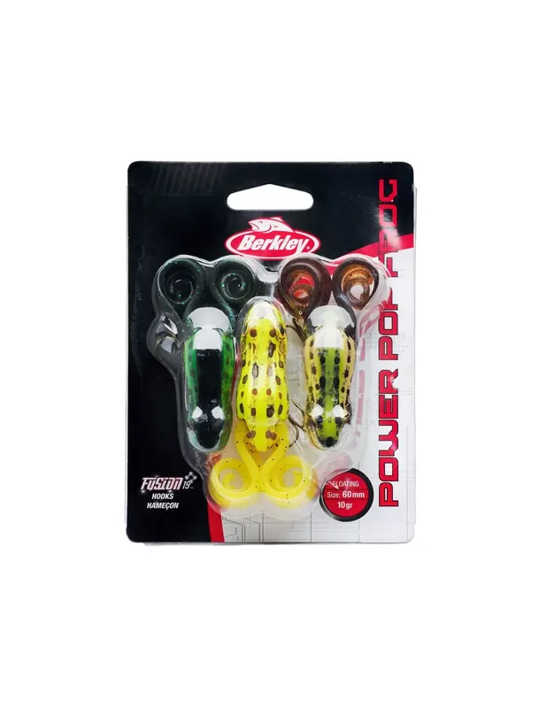 Petit Prix Berkley 3 Power Pop Frog Spinning artificiel 60 mm
