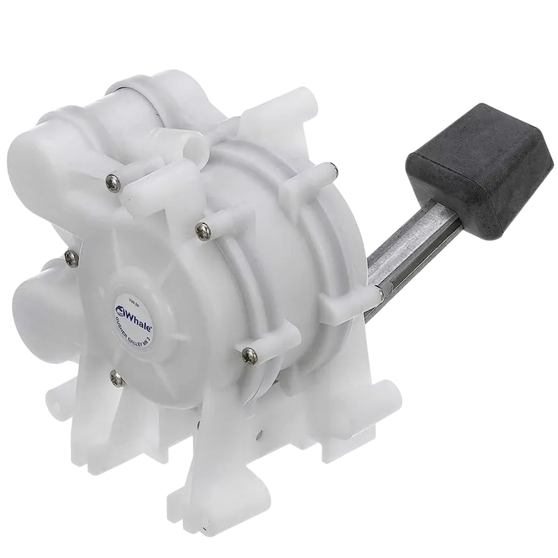 Bon Marché Gusher Galley Fußpumpe für Spülbecken – rechtsseitige Anschlüsse – 15 L/min