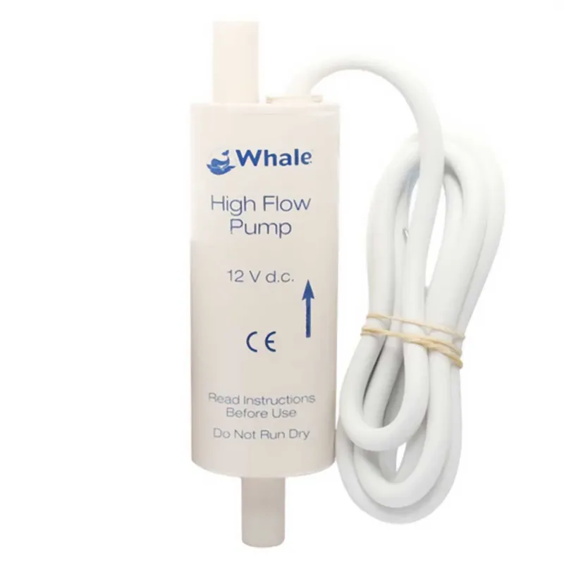 Bomba eléctrica de água doce In-Line High Flow – 12V – 15,8 L/min Promotion