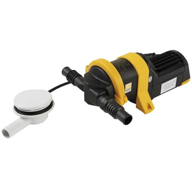 Elektrische Grauwasserpumpe Gulley IC + Spundloch – 24V – 19 L/min Retour Gratuit