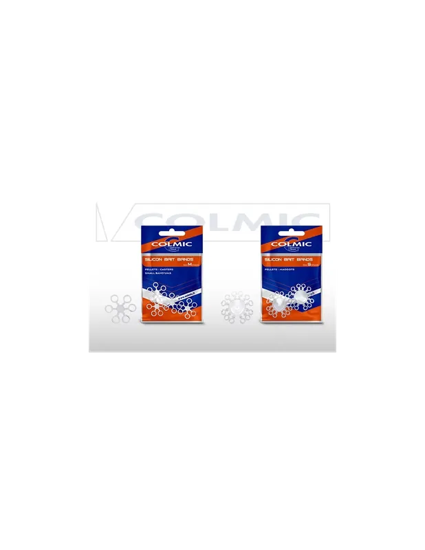 Colmic Silicon Bait Élastiques pour déclenchement Pellets et Appâts Populaire