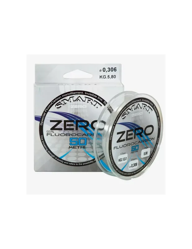 Smart Monofilo Zero Fluorocarbon 50 mt Dernier Modèle