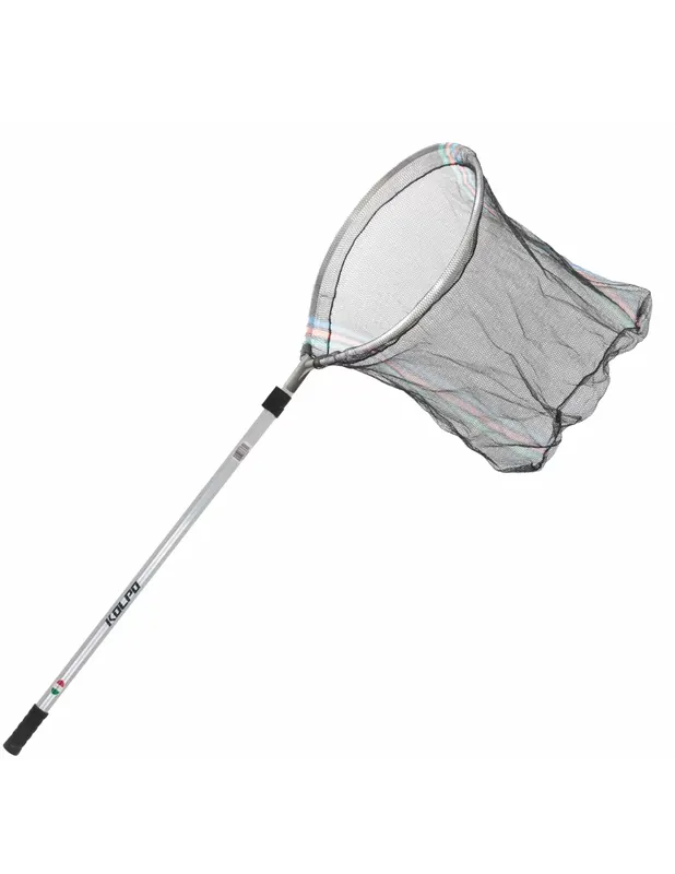 Guadino En Aluminium Tête Ronde 2.10 mt 2 Sections Satisfait Ou Remboursé