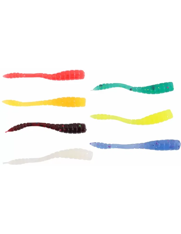 Promotion Saisonnière Yamashiro Vining Appât de pêche Silicone 45 mm 0,4 gr 10 pcs