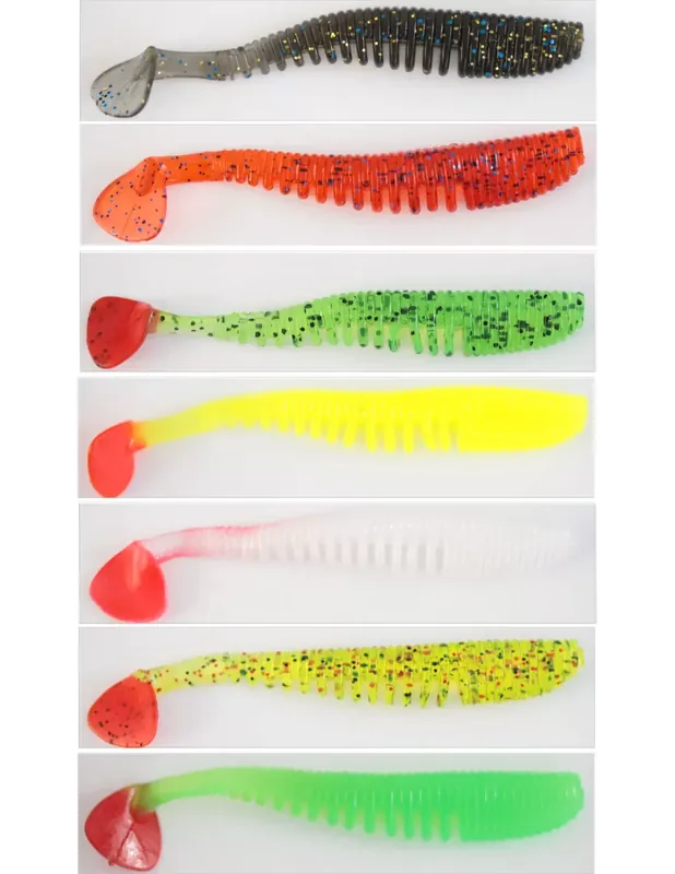 Yamashiro Ukata Soft Shad Silicone 80 mm 2.5 gr 5 pcs Bon Marché