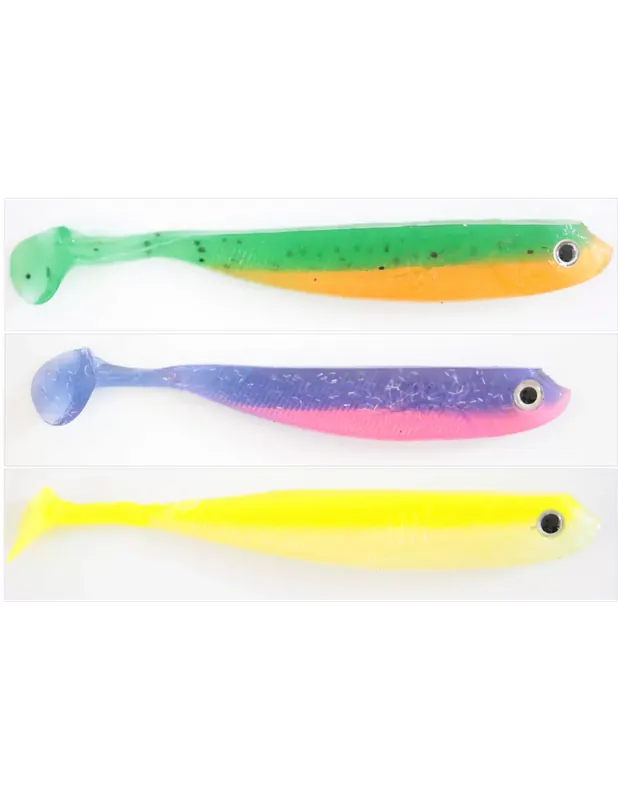 Yamashiro Kalory Shad Silicone Bicolore 100 mm 7.5 gr 4pcs Commander Maintenant