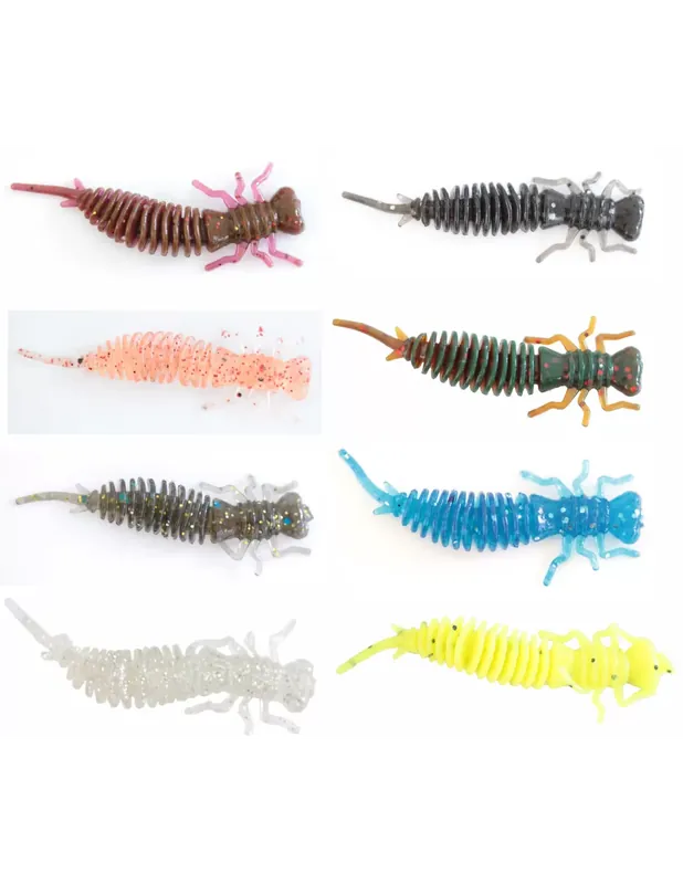 Achat Immédiat Yamashiro Satula Esca Siliconica 55 mm 1.2 gr 5 pcs