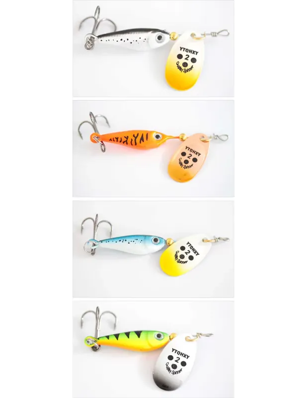 Dernière Chance Yamashiro Spinfish Metal Jig Rotante 4 cm 13 gr