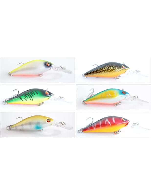 Yamashiro Sinshi Crank Bait Pêche Filature 80 mm 8,5 gr Dernière Chance