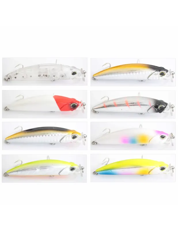 Vente Flash Yamashiro Umi Artificiel Pêche Spinning 80 mm 10 gr