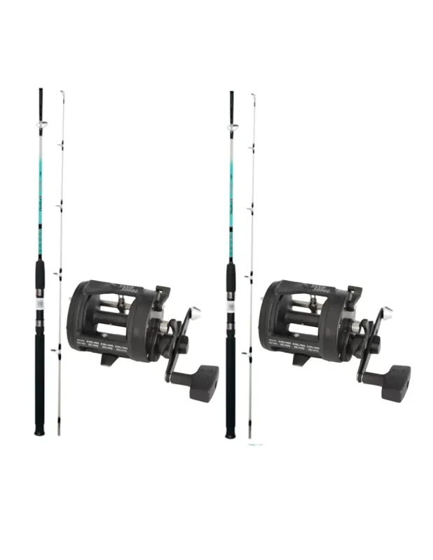 Affaire À Saisir Kit Trainetta Costiera 2 Canne 2 Mulinelli Rotanti