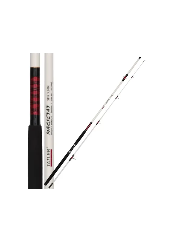 Tatler MAgictat Canne à pêche Esturgeon torpille 3.60 mt 2 sez Solde