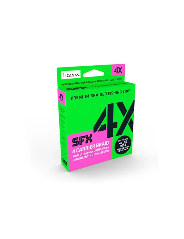 Sufix Trecciato de Pêche SFX 4X 300 mt Multicolore Nouvel Arrivage