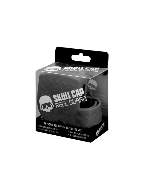 13 Fishing Skull Cap Shell Protection pour bobine noire Retour Gratuit