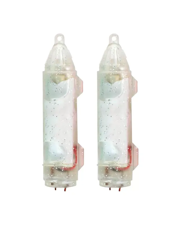 Livraison Express Sauces Led Light Strobo Richiamo Bolentino 5.5 cm Blanc 2 pcs