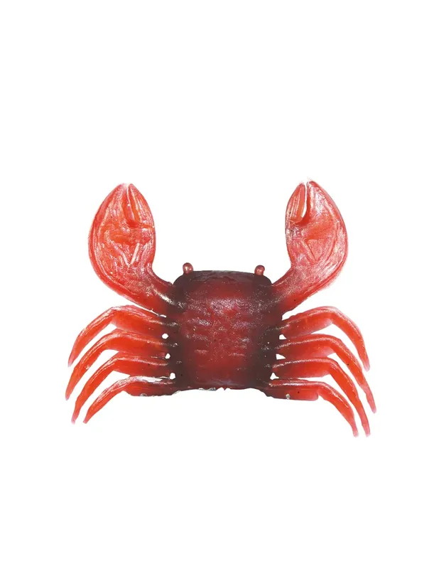 Crabes en caoutchouc réalistes Red Attrattivi Affaire À Saisir