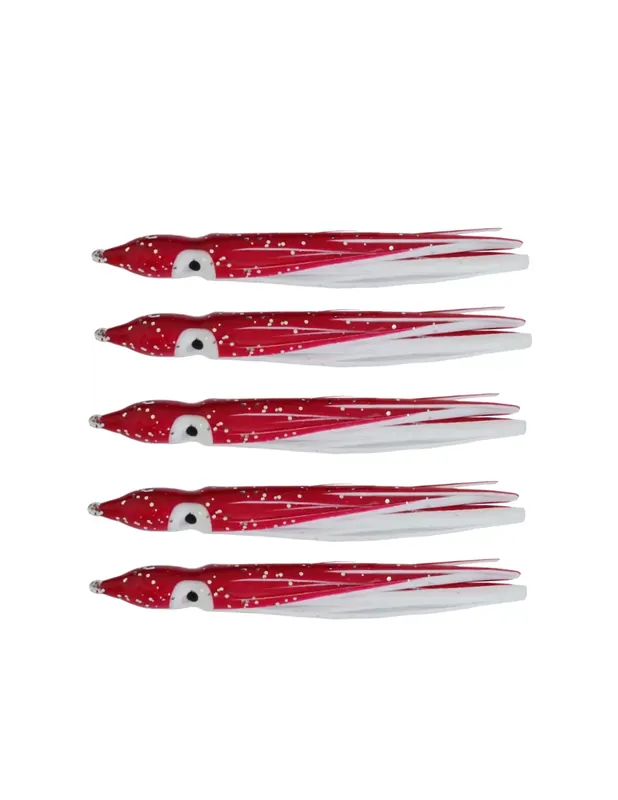Tatler Octopus Classic Red White 5 pcs 90 mm Bon Marché