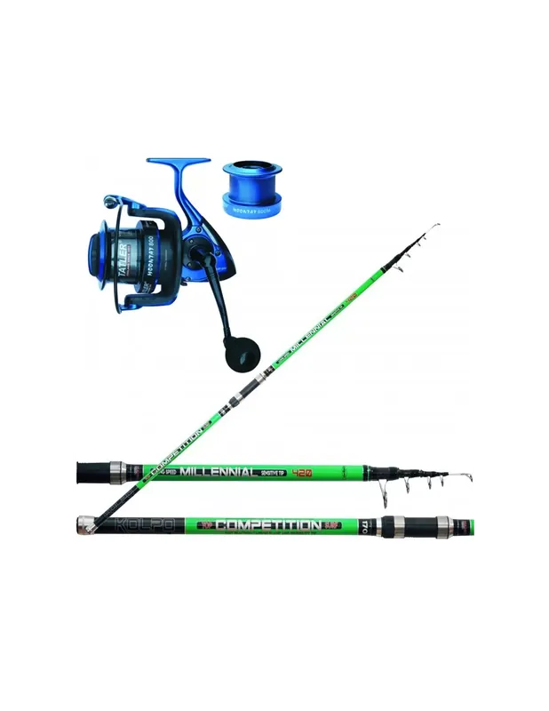 Achetez Aujourd’hui Combo Pêche Sufrcasting Canne en Carbone Bobine 13 Roulements