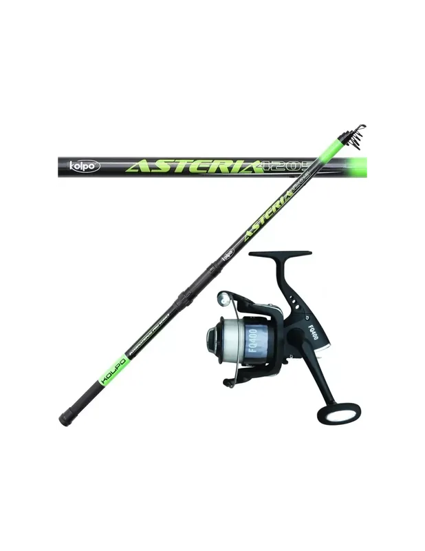 Combo Pêche à Fond et Bombarda Canna 4.20 et Moulin Populaire