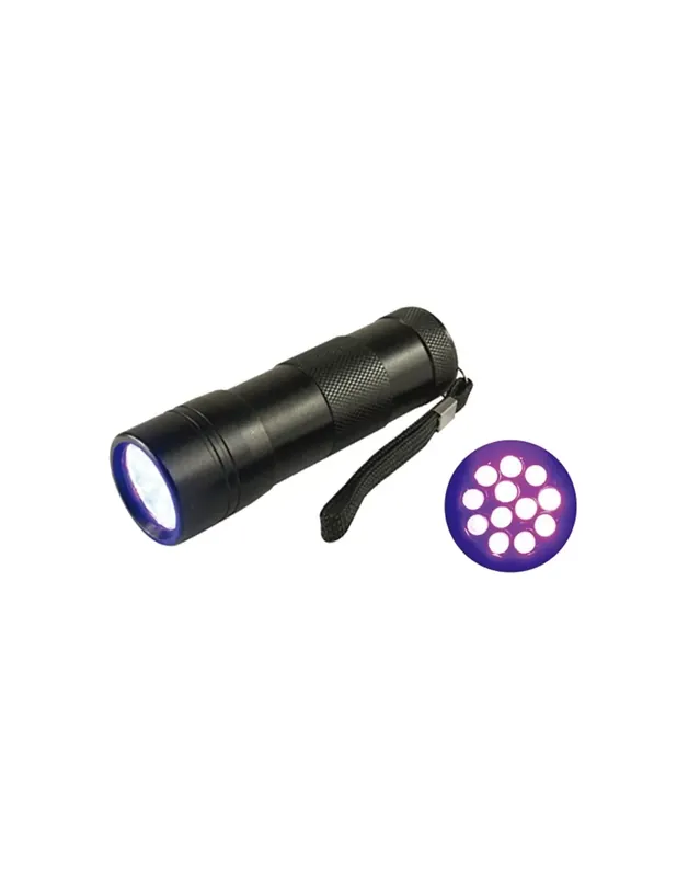 Meilleur Prix Tatler Torche en aluminium UV 12 Led