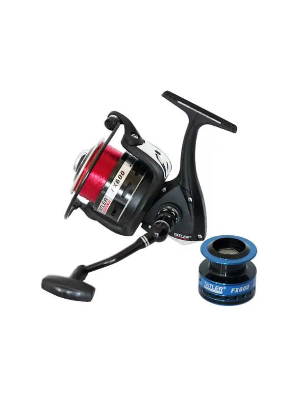 Tatler FX Moulin de pêche 10 Roulements Double Bobine en Aluminium Réduction