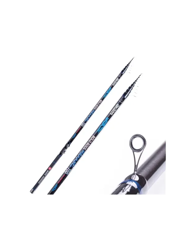 Akami Hannoki Canne à pêche bolognaise en carbone haut module Jusqu’à Épuisement Des Stocks