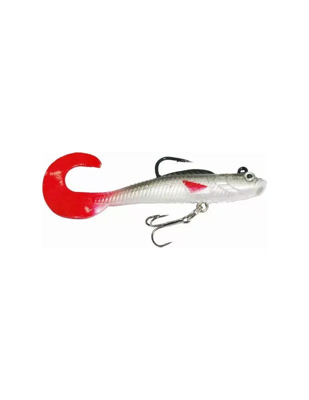 Yamashiro Nasiib Red Esca Soft Lure 8,5 cm 8 gr 1 pièce Authentique