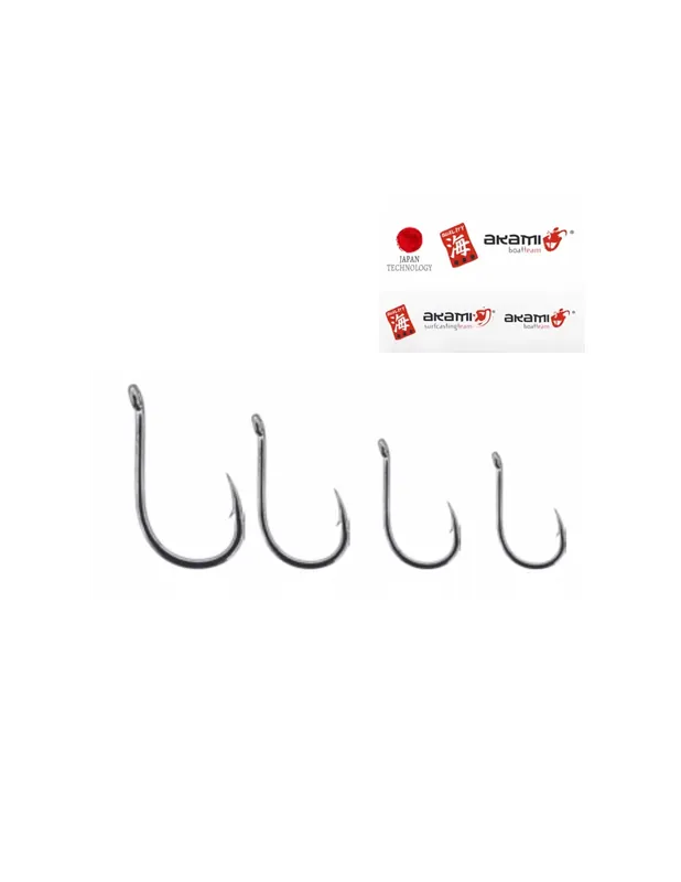 Retour Gratuit Akami 944 Hameçons de pêche robustes avec oeillet forgé