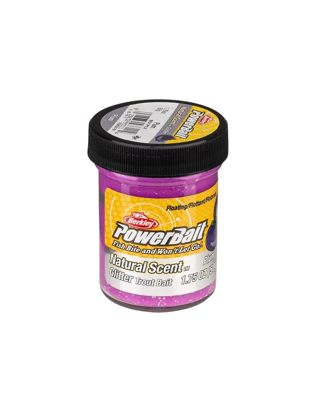 Berkley Powerbait Glitter Trout Bait Plum Trout Trout Trout Batter for Trout Haute Qualité