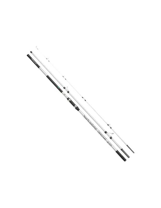 Populaire Shakespeare Glowstik Surf Fishing Rod 4.50 mètres avec Batterie Illuminated Peak
