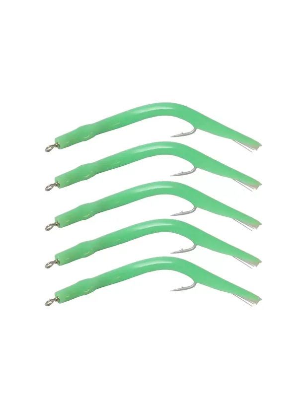 Commander Vite Lineaeffe Mackerel Hook Vert 2,3 gr 10 cm 5 pcs