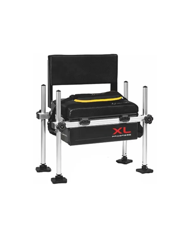 Siège de pêche pliable avec dossier XL Achetez Aujourd’hui