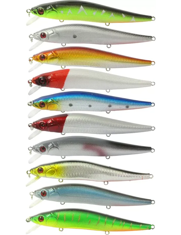 Quantité Limitée Kit 10 pcs Yamashiro Life Hard Minnow Artificial Floating 14 cm 22 gr