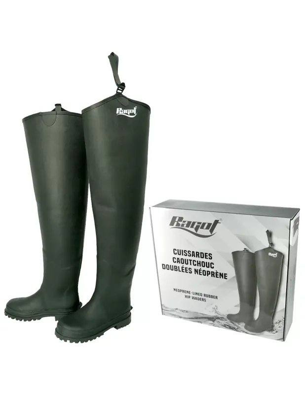 Ragot Boots Thigh Fisherman en caoutchouc et néoprène Bon Plan
