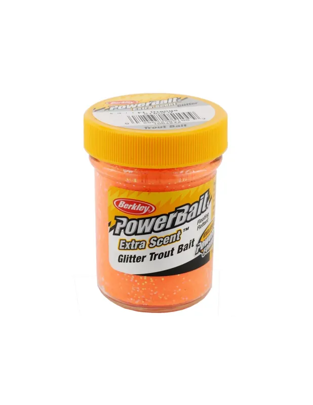 Haute Qualité Berkley Powerbait Glitter Trout Bait Fluorescent Orange Trout Batter for Trout