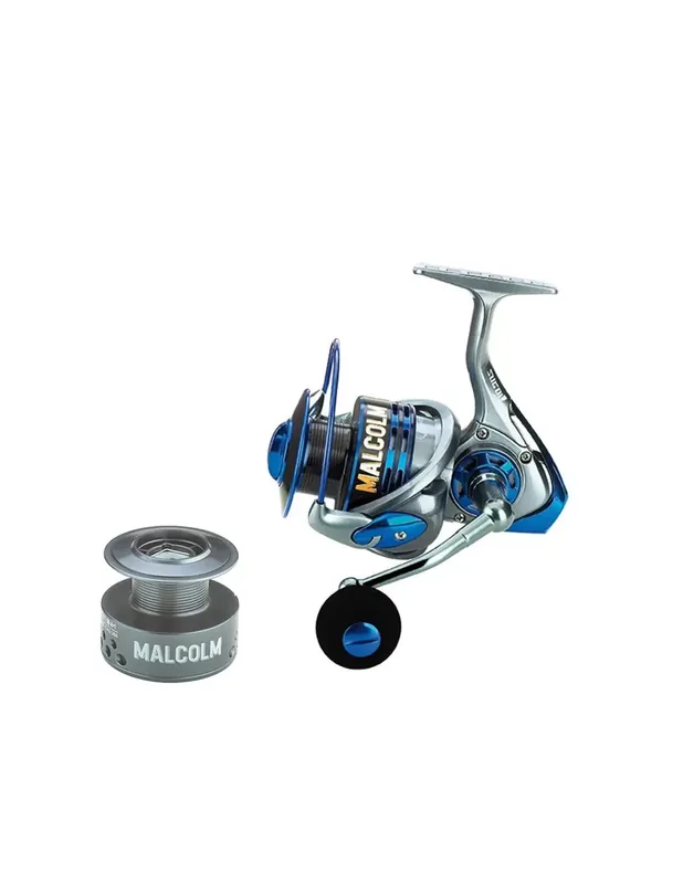 Top Vente Malcom Sauces Fishing Reel 5 Roulements Double Bobine