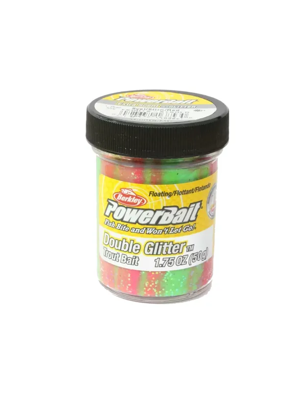 Bon Plan Berkley Powerbait Glitter Trout Bait Spring Green Sunshine Yellow Red Batter for Trout