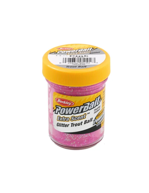 Berkley Powerbait Glitter Trout Bait Pink Trout Batter for Trout Offre Spéciale