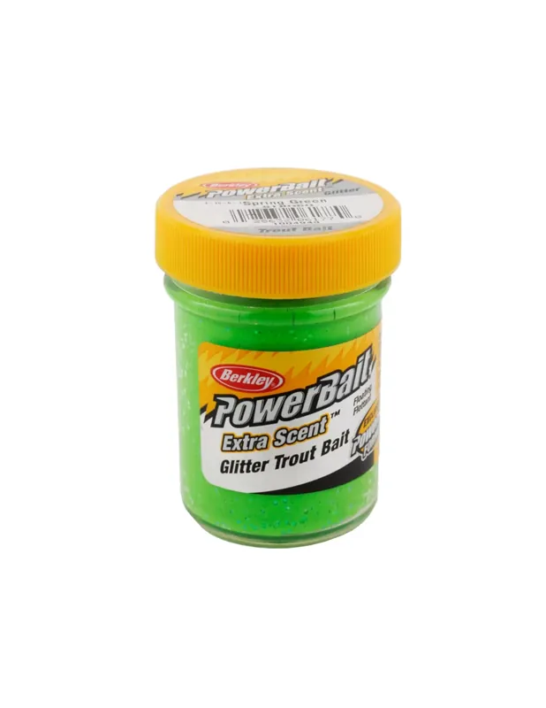 Prix Bas Berkley Powerbait Glitter Trout Bait Spring Green Trout Batter for Trout