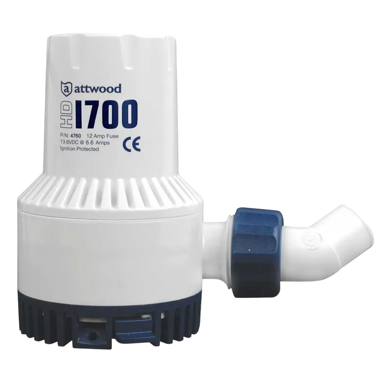 Heavy Duty HD1700 submersible bilge pump – 12V – 110 L/min Soldes