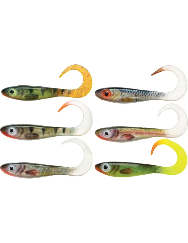 Abu Garcia Svartzonker McPerch Curly 80 mm 8 pcs Produit De Marque