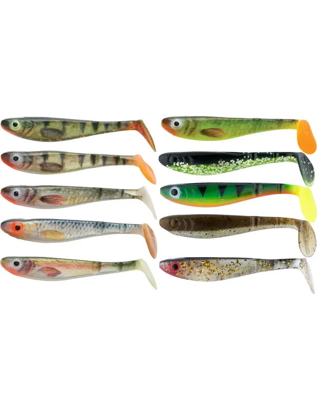 Prix Réduit Abu Garcia Svartzonker McPerch Shad 75 mm 8 pcs