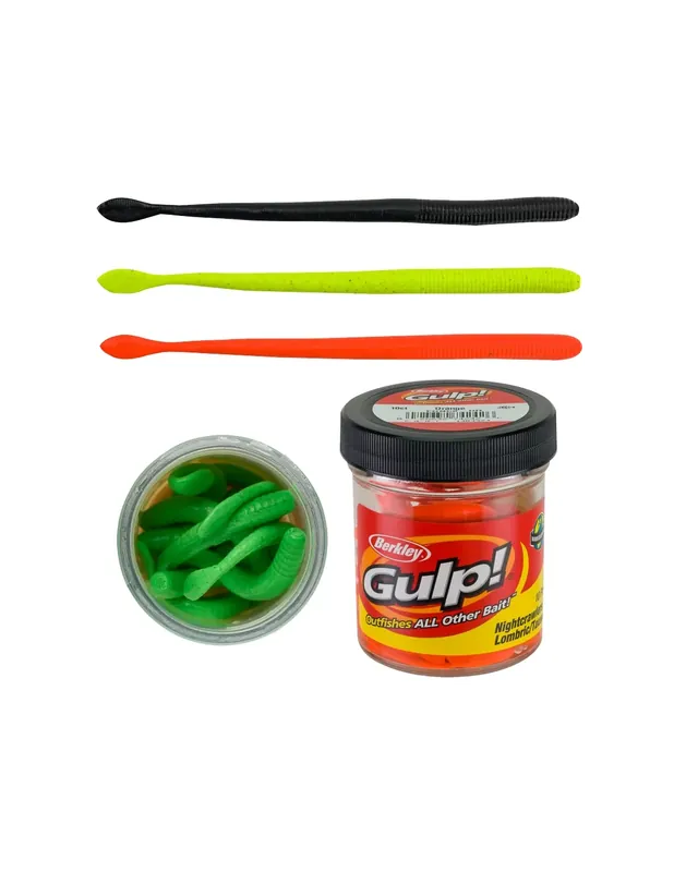 Berkley Gulp Nightcrawler Silicone Ver 150 mm 10 pcs Dernière Chance
