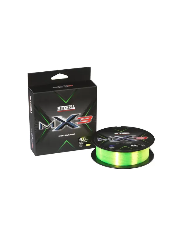 Super Prix Mitchell Mx3 Fil de pêche Jaune 150 mt