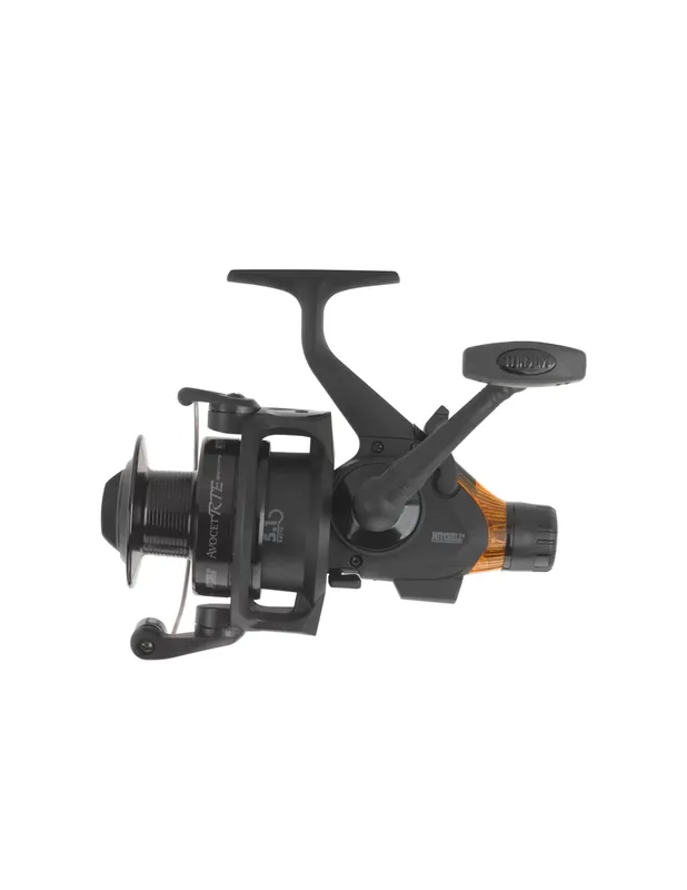Solde Mitchell Avocet FS RTE Black Orange Edition Carp Fishing Reel 7 Roulements 6500